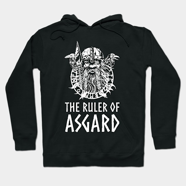 Odin: The ruler of Asgard Hoodie by Styr Designs
